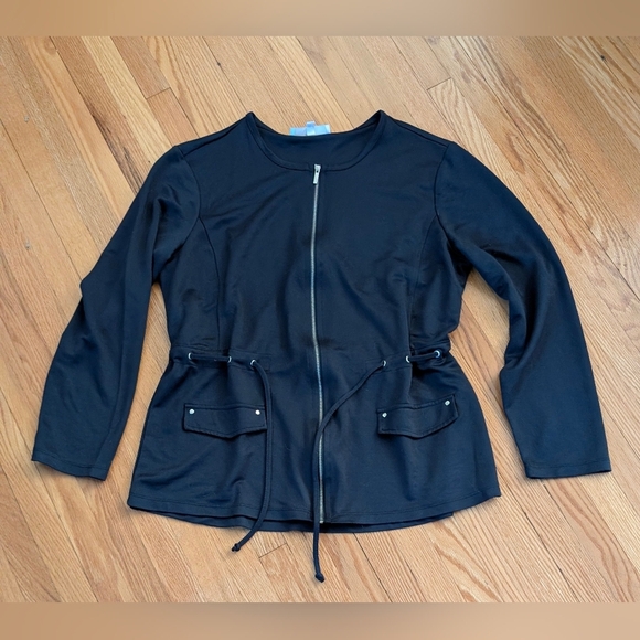 Grenier Black Zip-Up Jacket - Picture 1 of 4